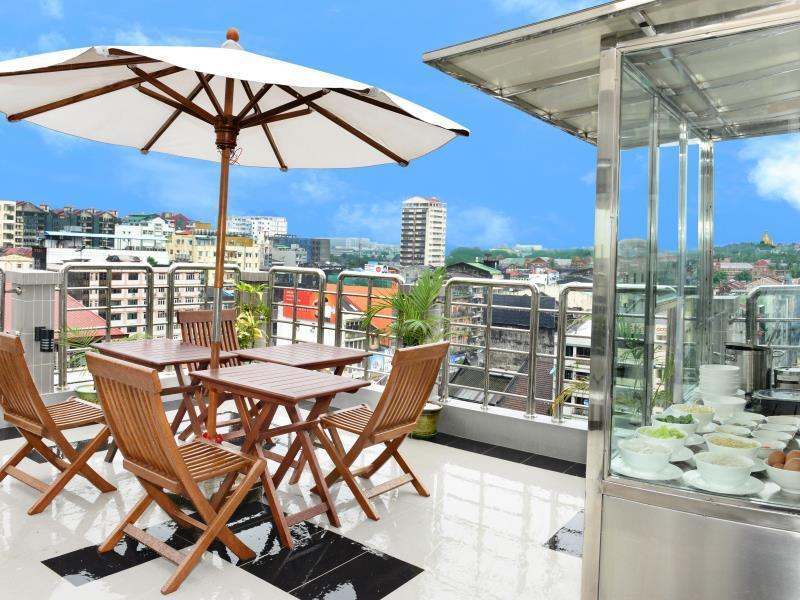 Hotel Grand United - 21St Downtown Rangoon Eksteriør billede
